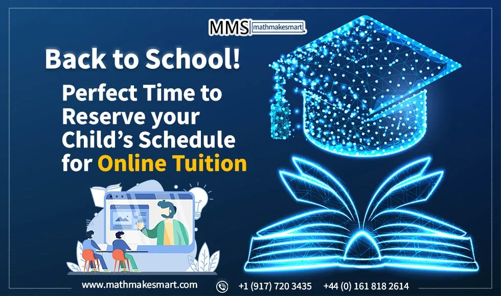 Online home tuition after the summer break