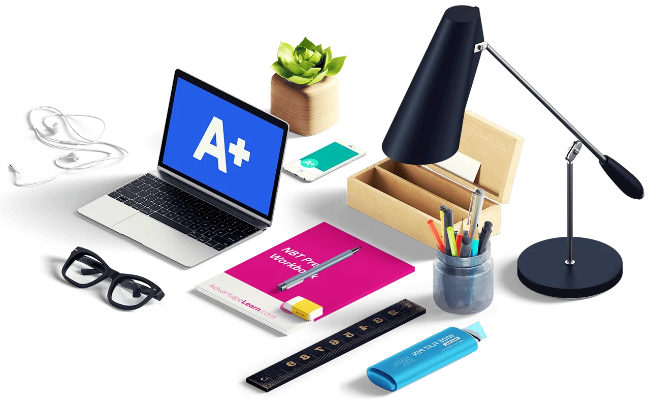 Students learning easily online with a tutor