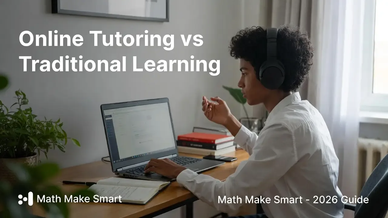 Online tutoring compared with traditional learning