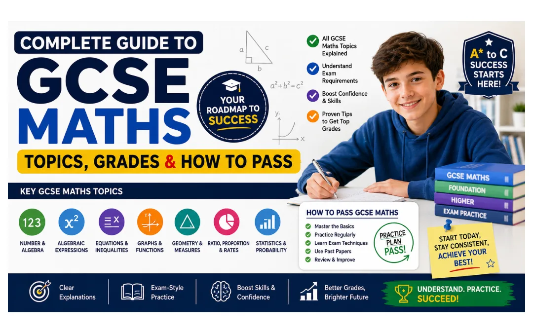 GCSE maths topics, grades and how to pass