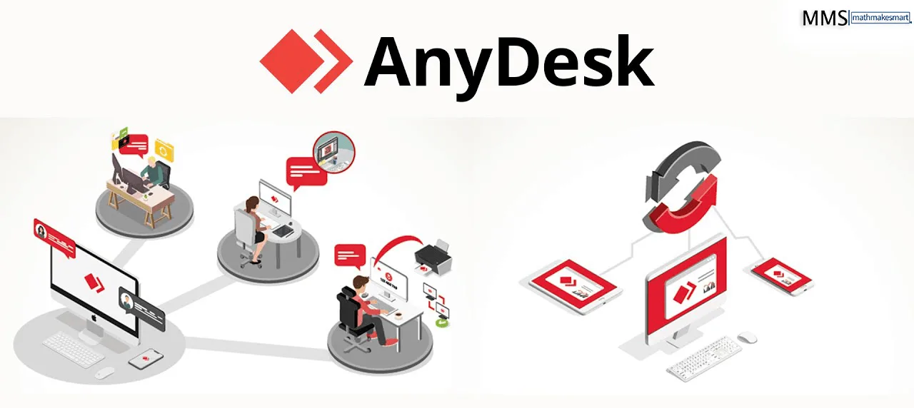 AnyDesk Online tutoring and meeting software