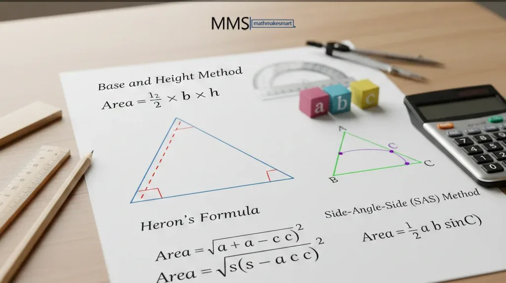Finding the area of a triangle