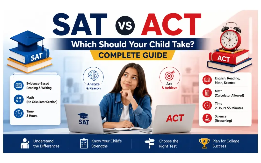 SAT vs ACT guide for parents and students