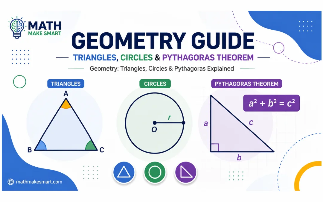 Geometry guide: triangles, circles and Pythagoras explained