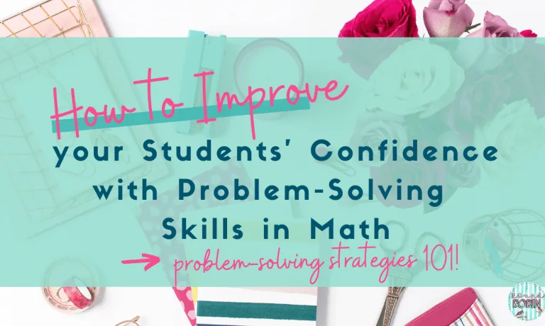 Mathematical problem solving techniques and strategies in a maths class