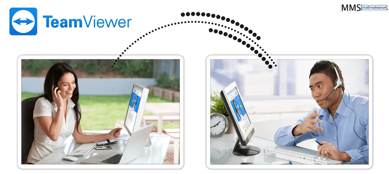 TeamViewer Online tutoring and meeting software